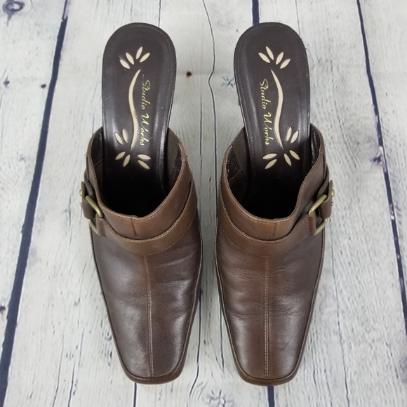 Studio Works Shoes - STUDIO WORKS | Sparky heeled mules
